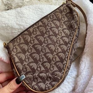 Vintage Dior saddle bag!